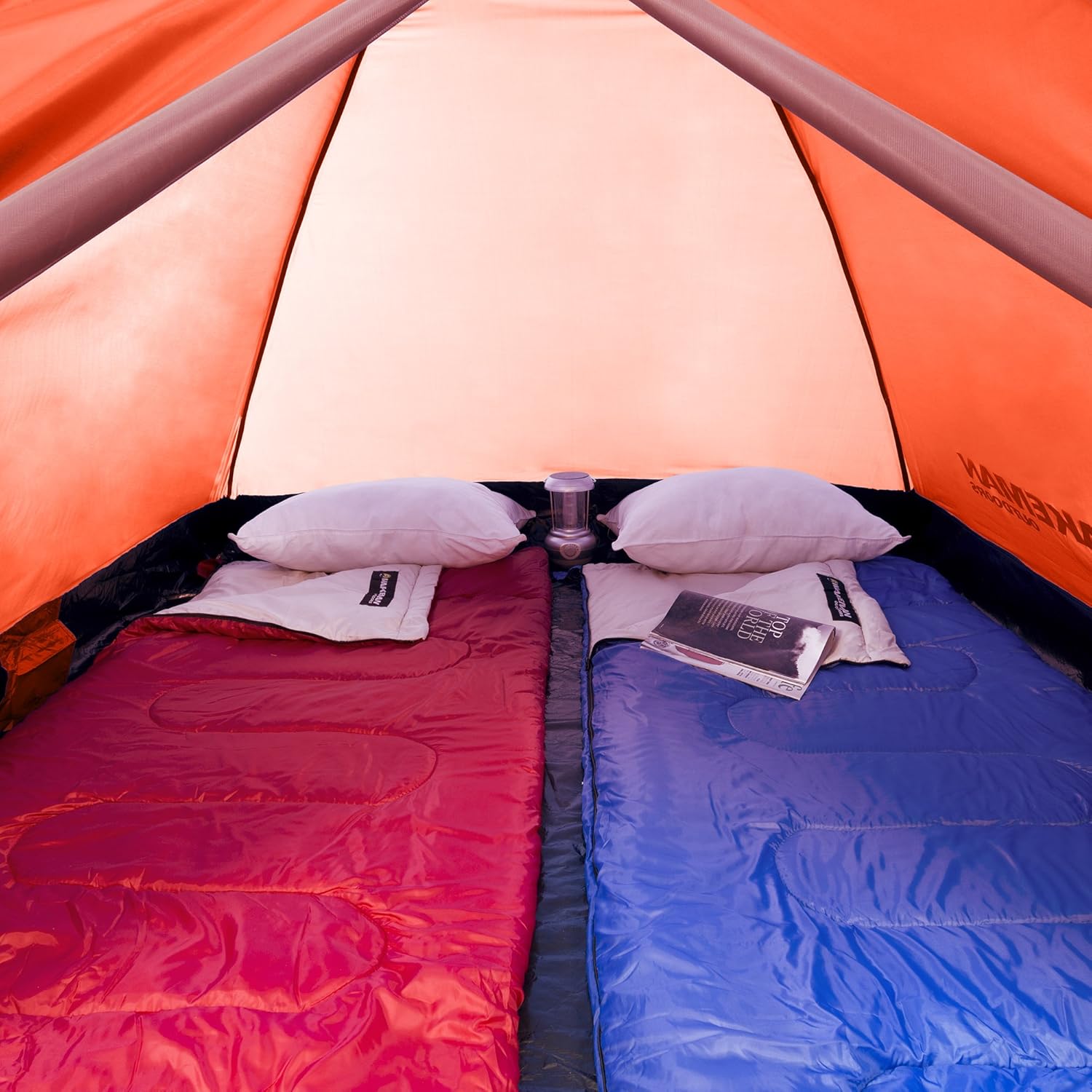 2 Person Camping Tent with Rain Fly and Carrying Bag - Image 6