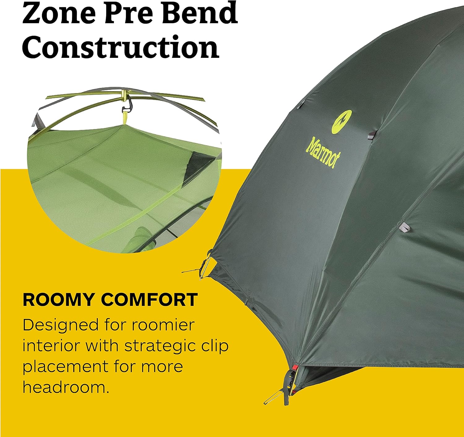 MARMOT Crane Creek 2P/3P Camping and Backpacking Tents & Footprints - Image 4